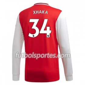Camisetas Arsenal Granit Xhaka 34 Primera Equipacion 2019/2020 Manga Larga